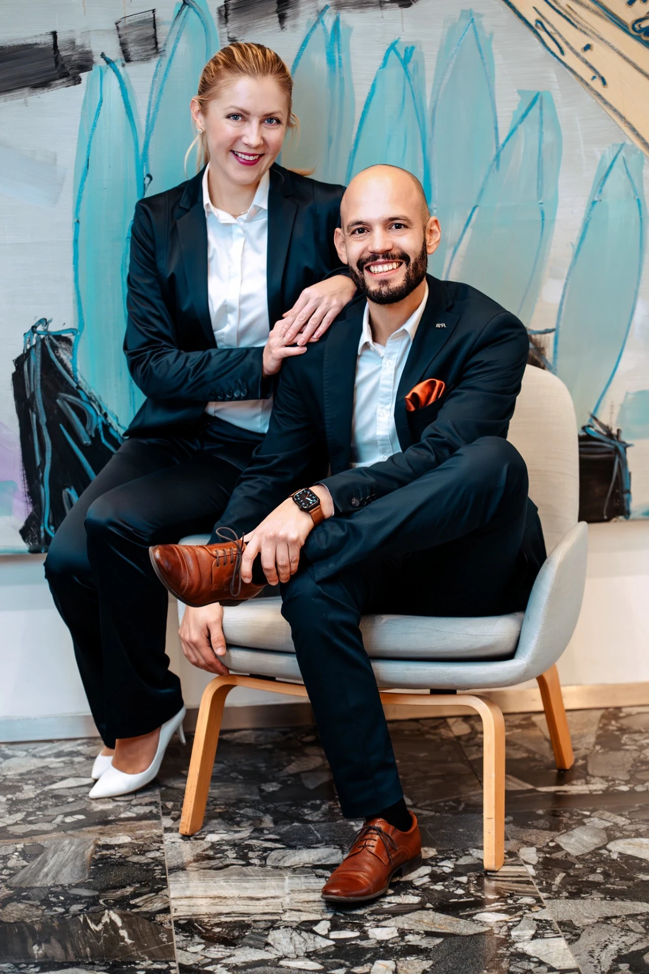 Gabriela Miholová a Philip Regueyra